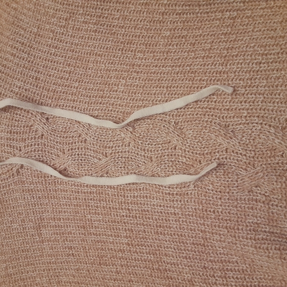 Nic + Zoe Women's Beige Sweater with Hood - Picture 10 of 11